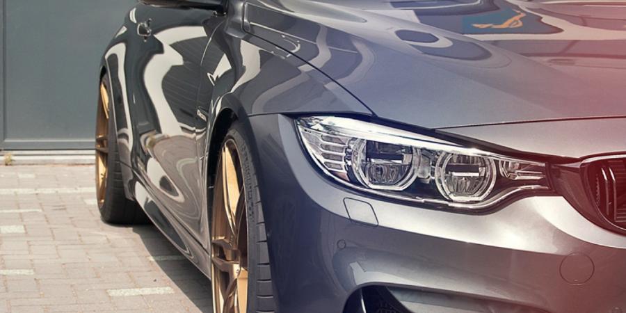  BMW M4 Coupe on Golden ADV.1 Wheels 2014 года  (фото 7 из 9)